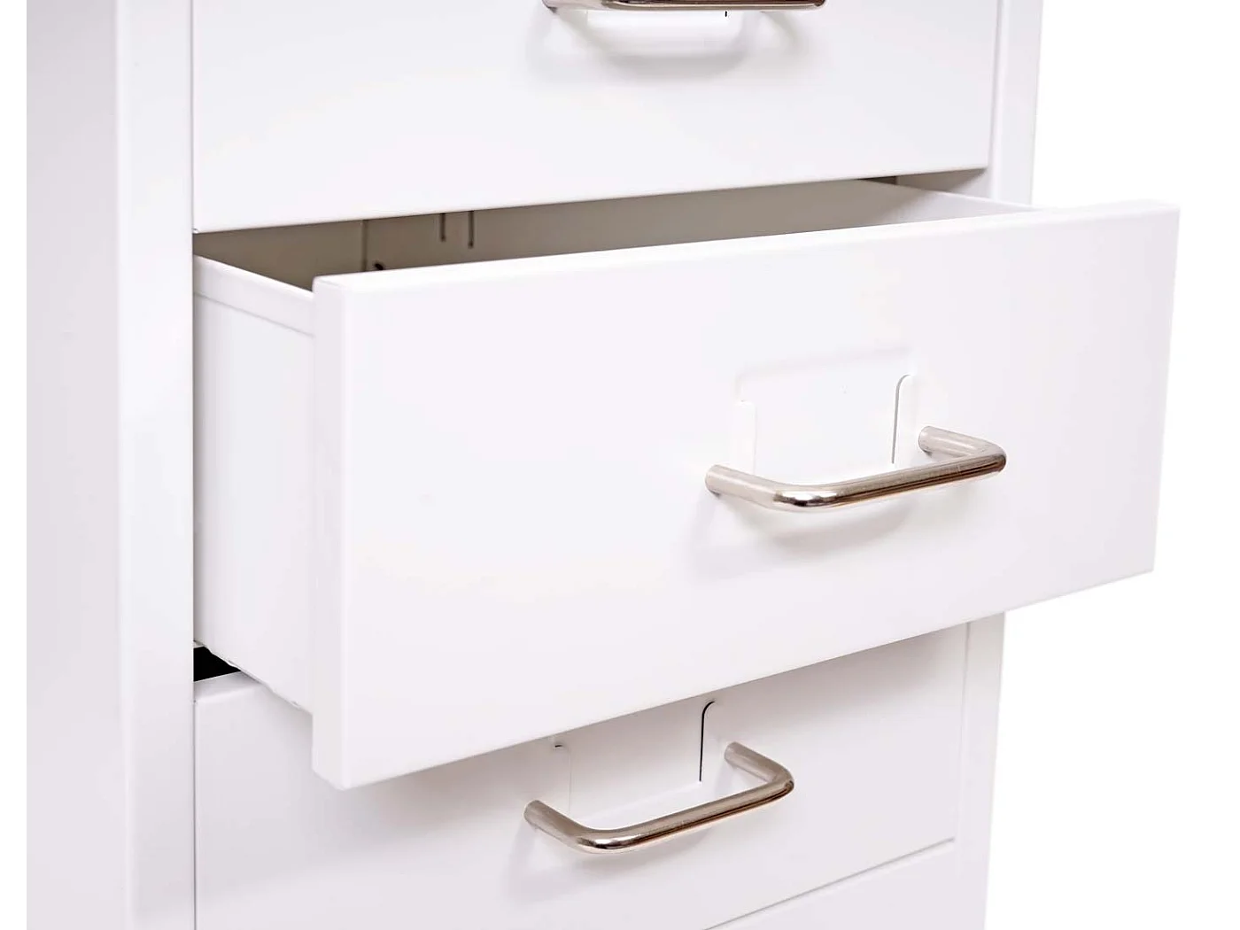 Caisson à tiroirs armoire blanche 46 x 7 x 62 cm 04_0008261