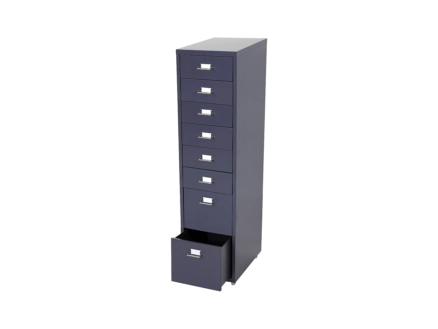 Caisson à tiroirs armoire grise 47 x 8 x 116 cm 04_0008257