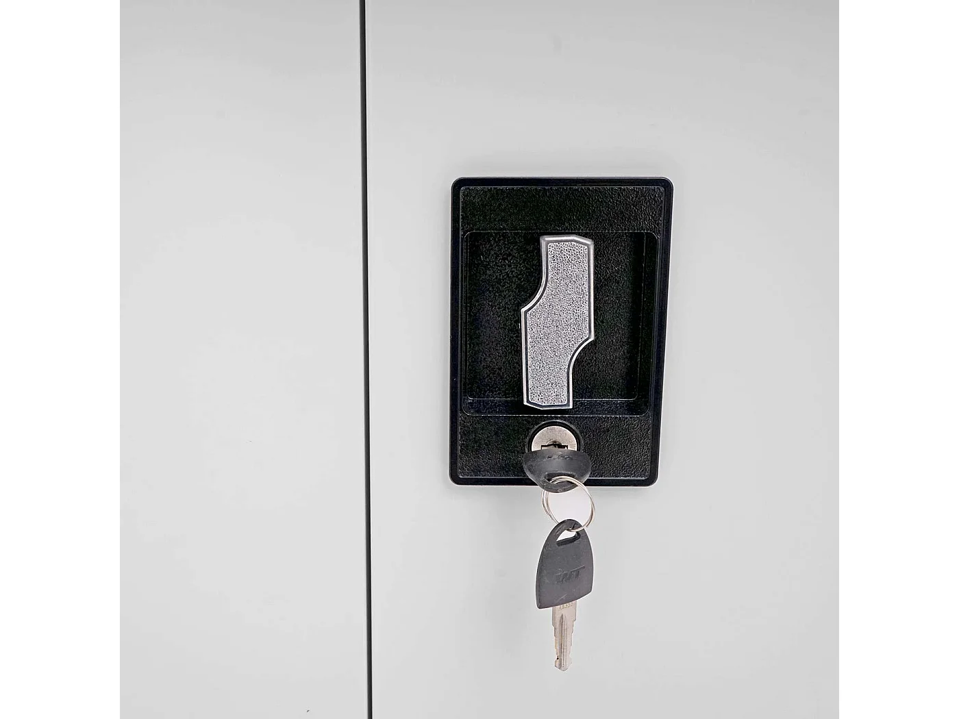 Armoire de bureau meuble métal grise 90 x 40 x 185 cm 04_0001479