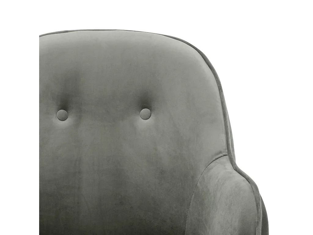 Fauteuil à bascule d'allaitement grise 60 x 74 x 84 cm DEC029000