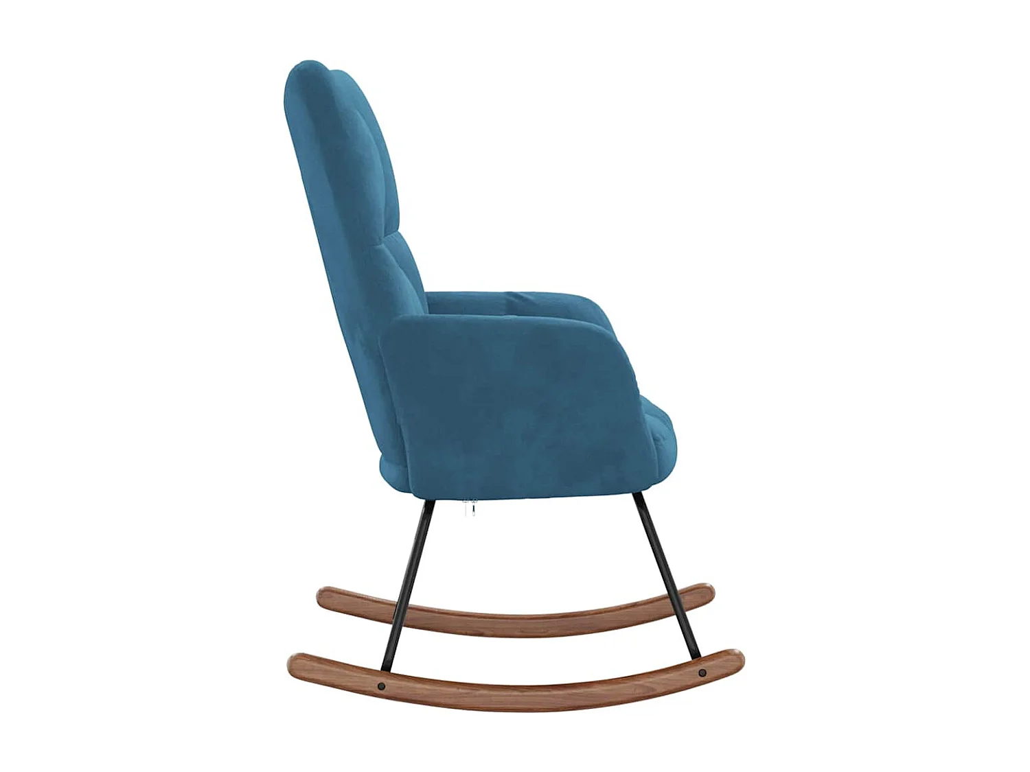 Fauteuil à bascule d'allaitement bleue 61 x 78 x 98 cm DEC028905