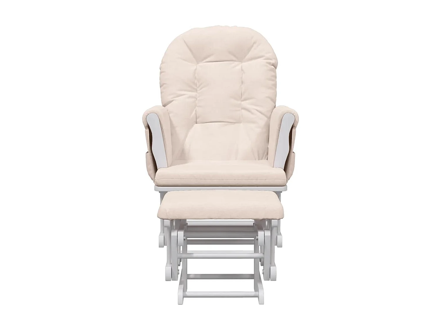 Fauteuil de relaxation chaise tissu 70 x 72 x 107 cm DEC028748