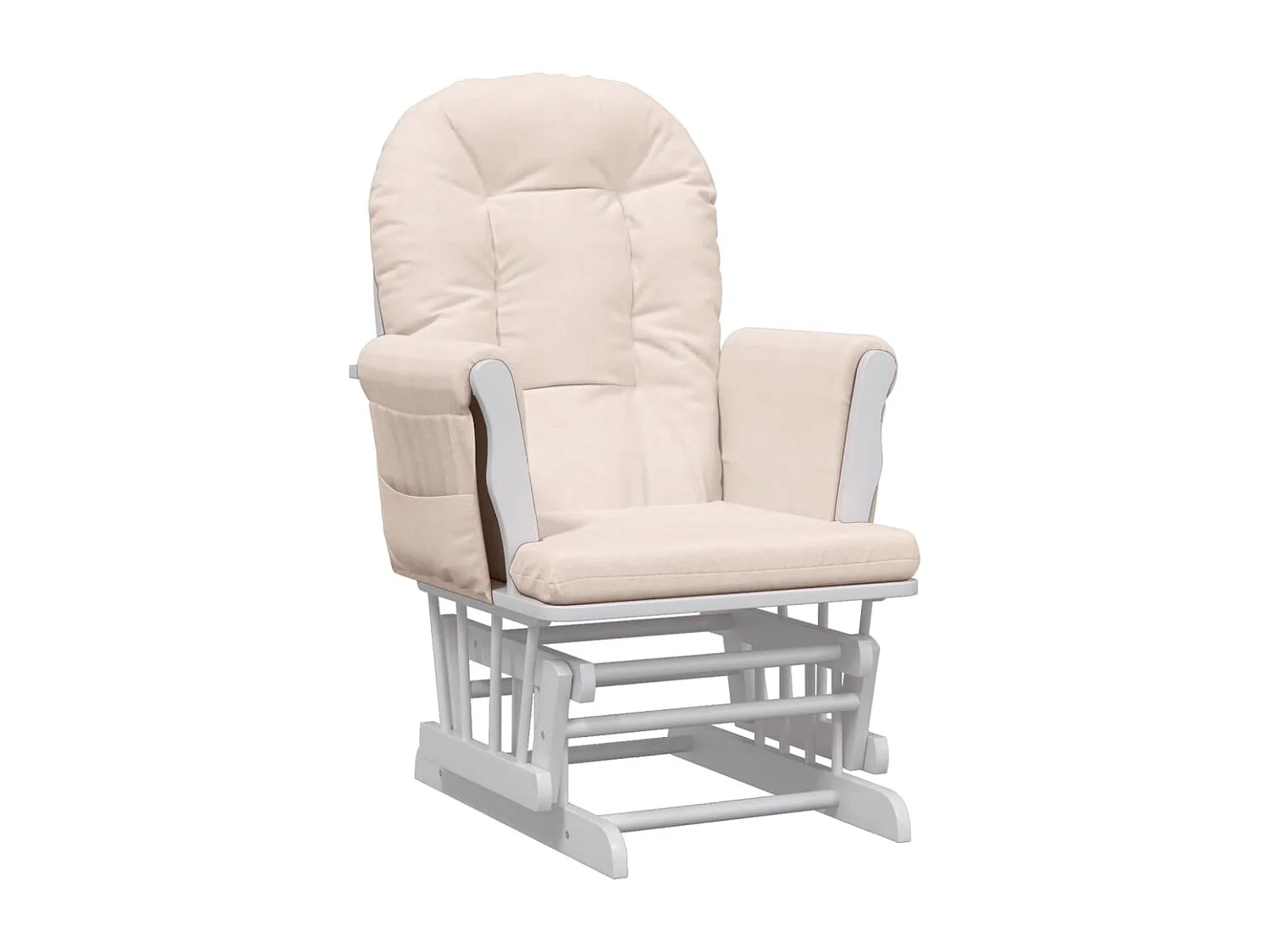 Fauteuil de relaxation chaise tissu 70 x 72 x 107 cm DEC028748