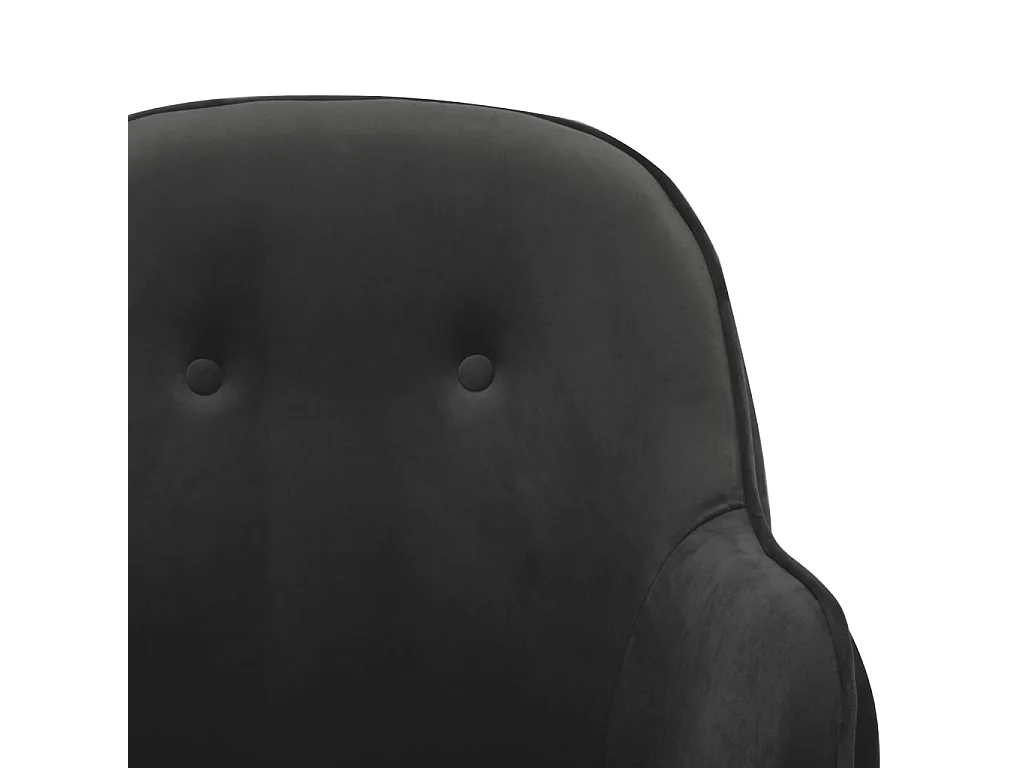 Fauteuil à bascule d'allaitement grise 60 x 74 x 84 cm DEC028994