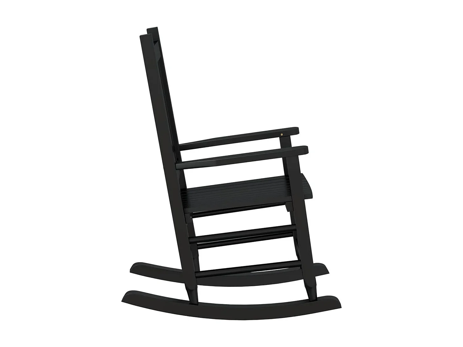 Chaise à bascule pour bois marron 49 x 66.5 x 85.5 cm DEC028936