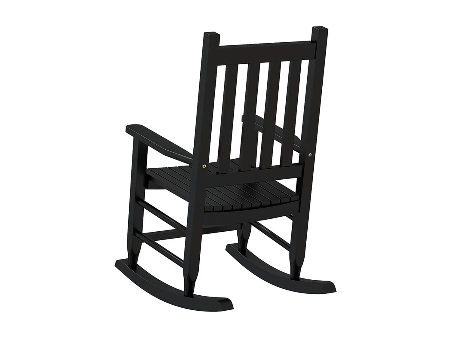 Chaise à bascule pour bois marron 49 x 66.5 x 85.5 cm DEC028936