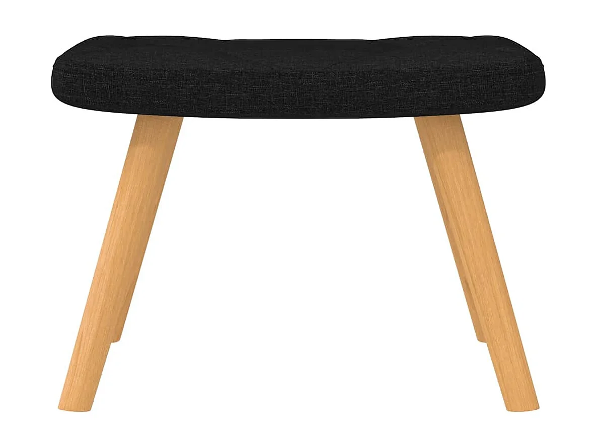 Fauteuil à bascule d'allaitement tissu noire 61 x 78 x 98 cm DEC028829