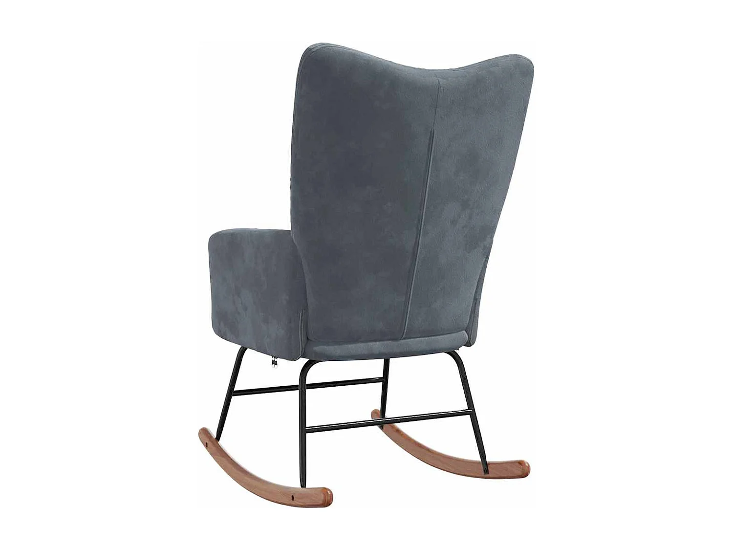 Fauteuil à bascule d'allaitement grise 61 x 78 x 98 cm DEC028995