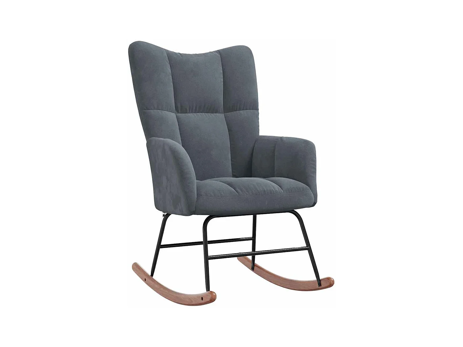 Fauteuil à bascule d'allaitement grise 61 x 78 x 98 cm DEC028995