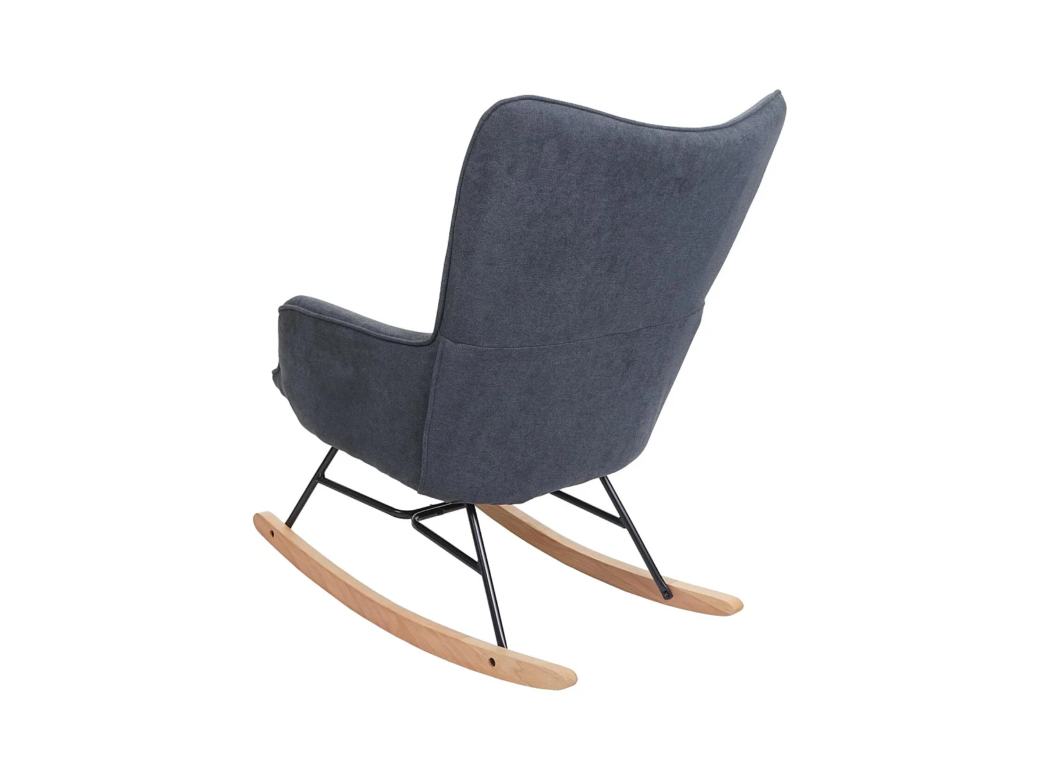 Fauteuil à bascule chaise tissu 64 x 49 x 72 cm 04_0006901
