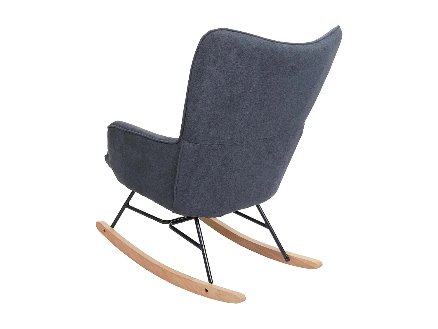 Fauteuil à bascule chaise tissu 64 x 49 x 72 cm 04_0006901