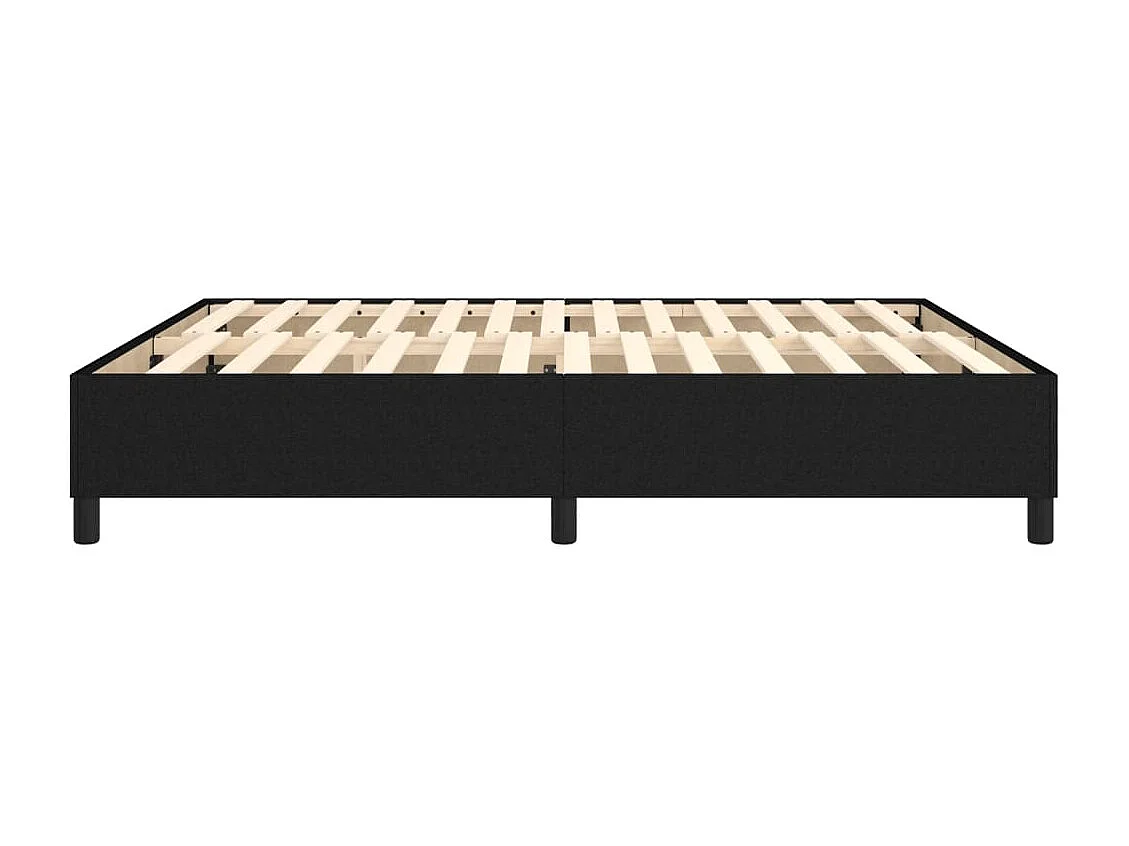 Sommier à lattes sur tissu noire 203 x 180 x 35 cm TDL0207000