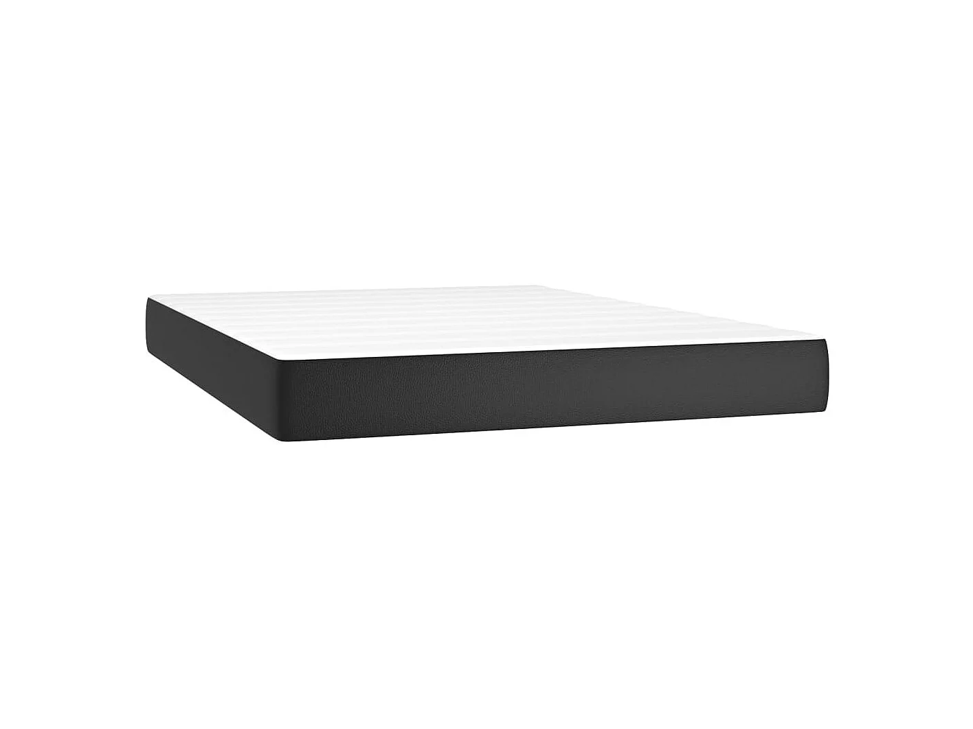 Cadre de lit LED noire 193 x 144 x 88 cm TDL0209233