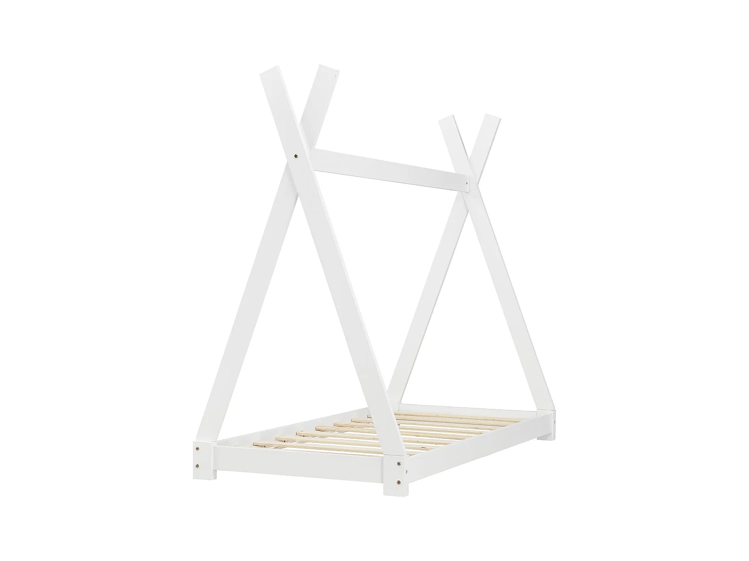 Lit tipi pour enfant bois blanche 168 x 86 x 150 cm 03_0002646