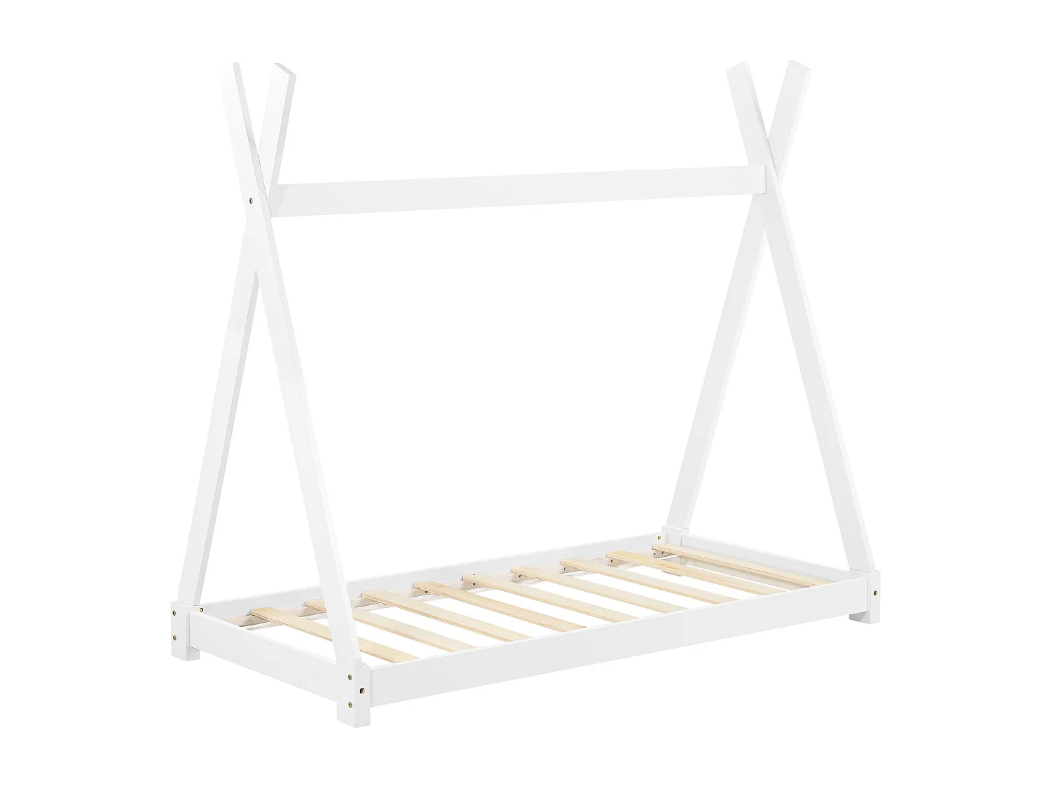 Lit tipi pour enfant bois blanche 168 x 86 x 150 cm 03_0002646