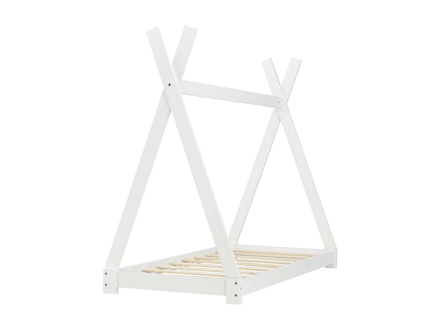 Lit tipi pour enfant bois blanche 168 x 86 x 150 cm 03_0002646