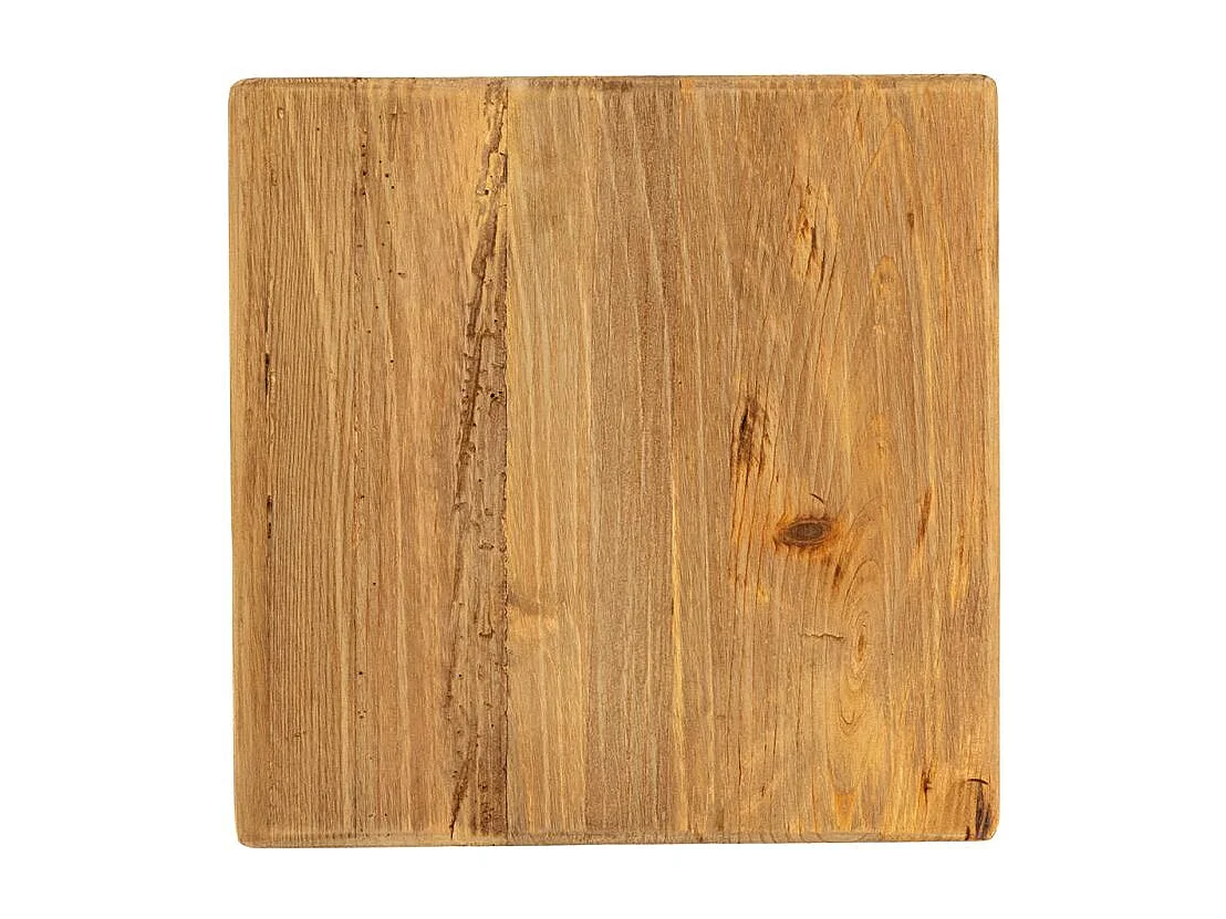 Bout de canapé totem en pin recyclé - REWOOD