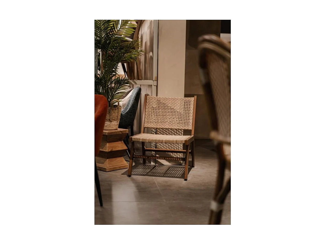 Bout de canapé totem en pin recyclé - REWOOD