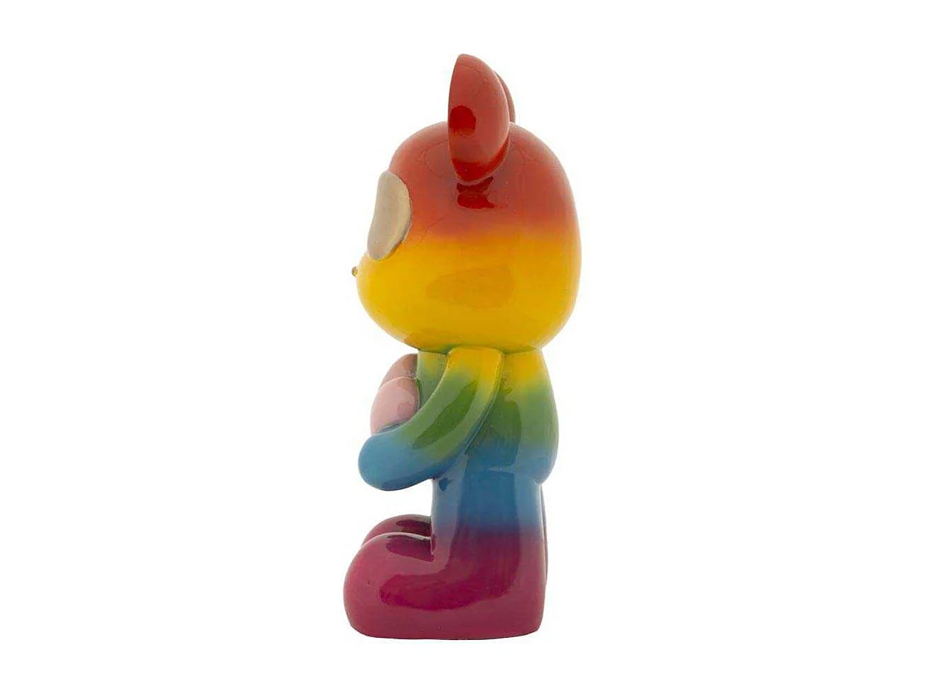 Statuette ourson en polyrésine Rainbow Modèle 1