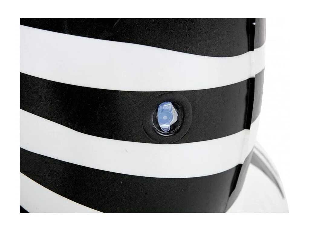 Bouée XL - Zèbre avec lumière LED - Lights 'n Stripes - 254 x 142 cm