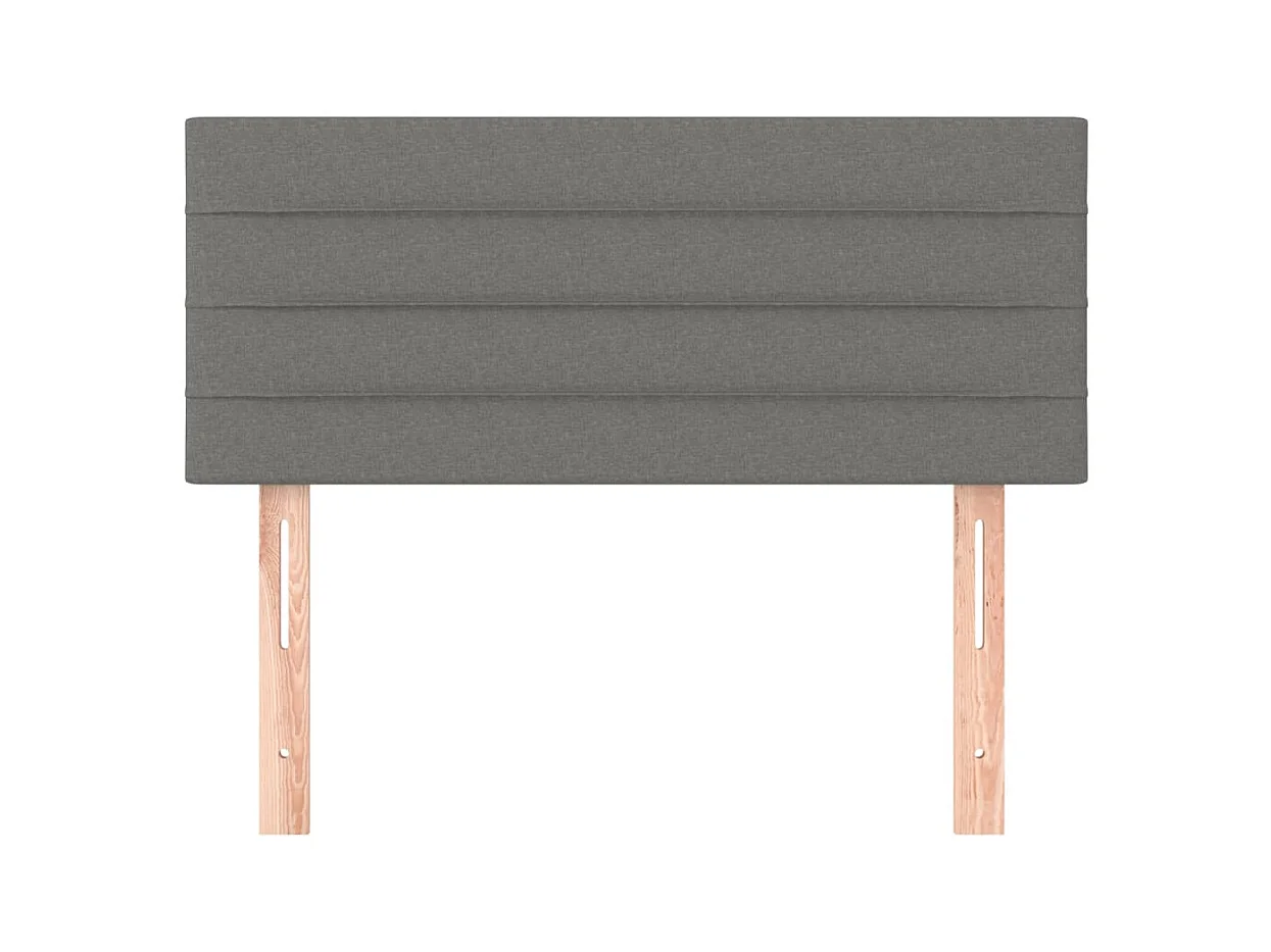 Tête de lit accessoire tissu grise 80 x 5 x 88 cm TDL0203183