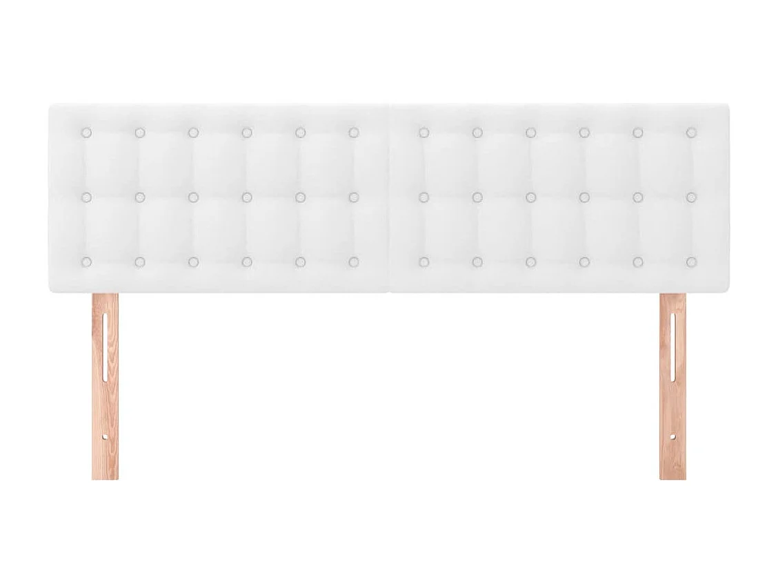 Tête de lit accessoire blanche 144 x 5 x 88 cm TDL0206589