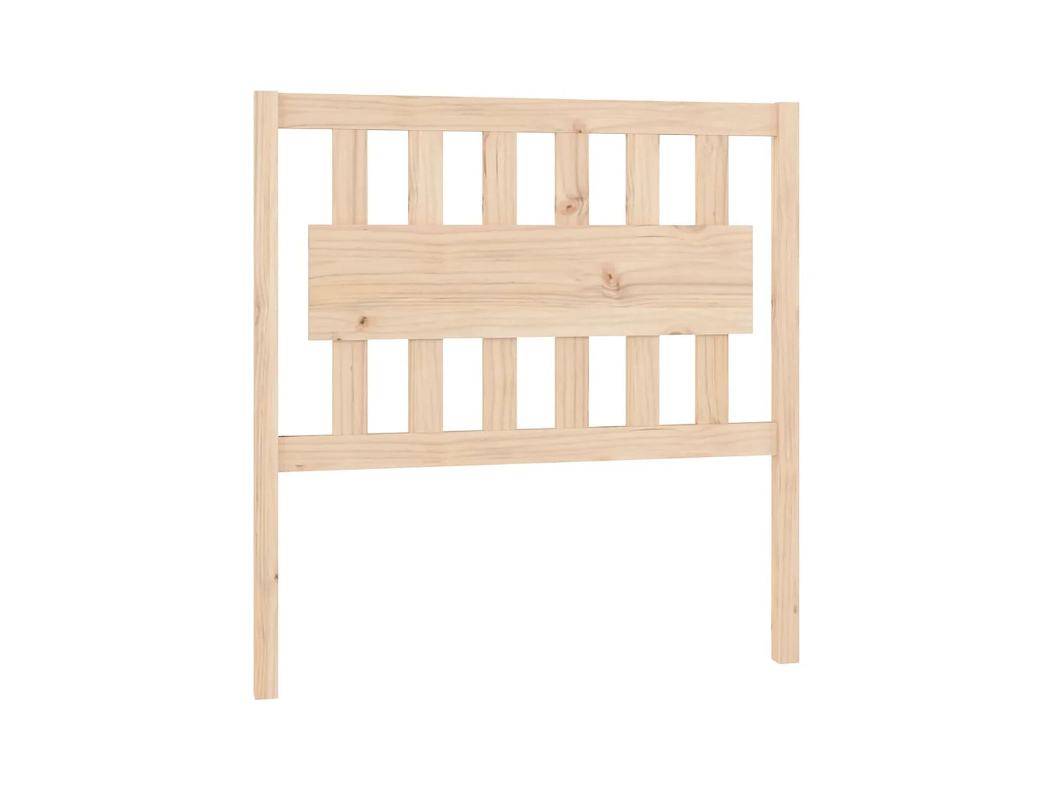 Tête de lit accessoire bois marron 95.5 x 4 x 100 cm TDL0205887