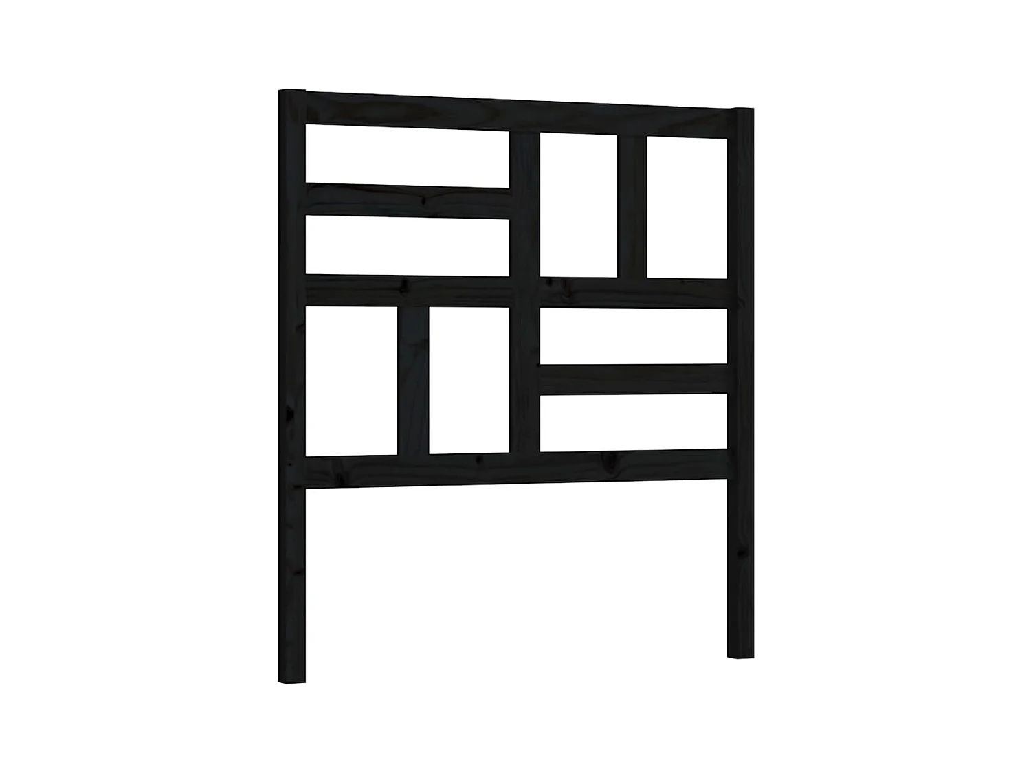 Tête de lit accessoire bois marron 96 x 4 x 104 cm TDL0202037