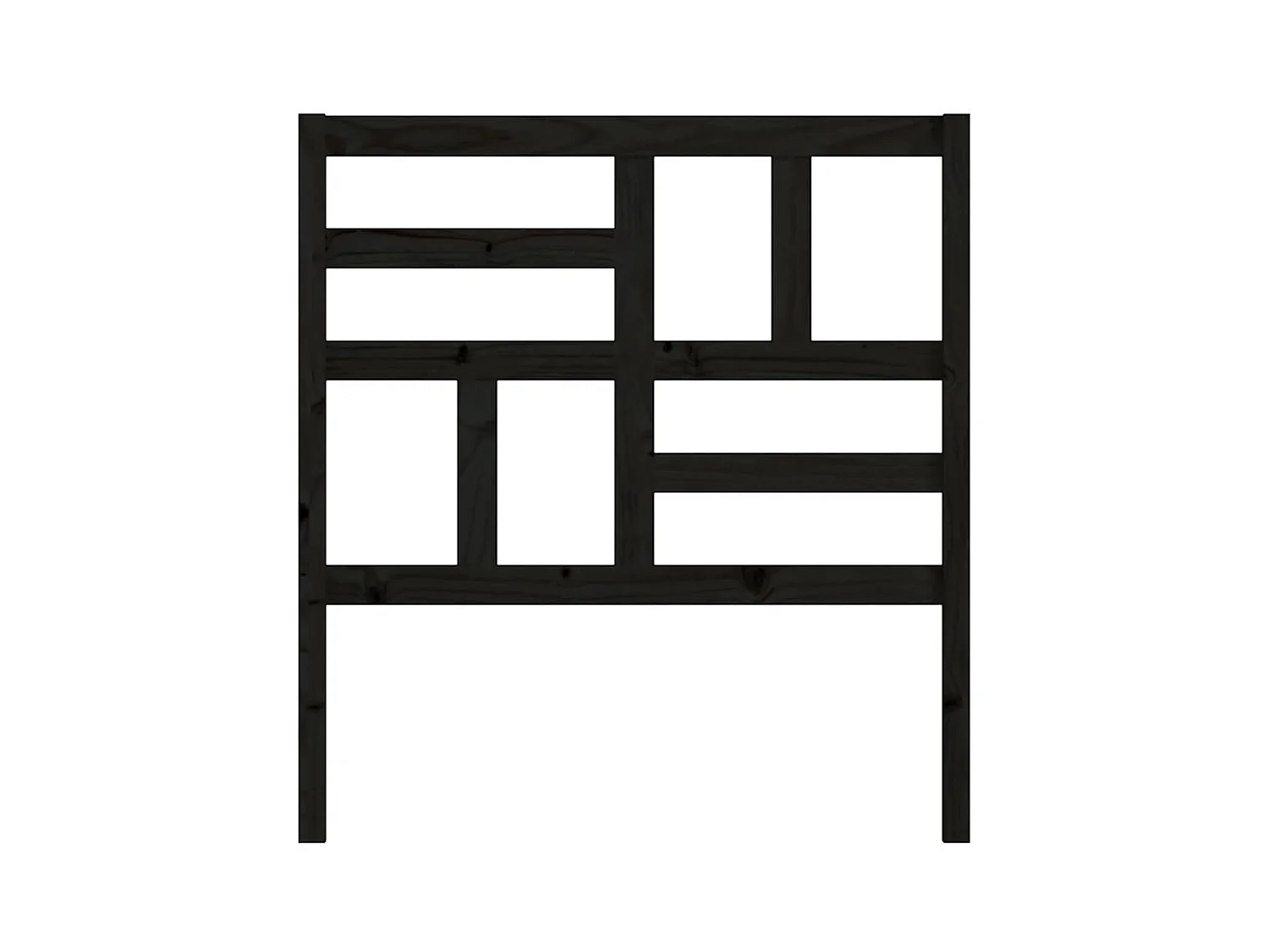 Tête de lit accessoire bois marron 96 x 4 x 104 cm TDL0202037