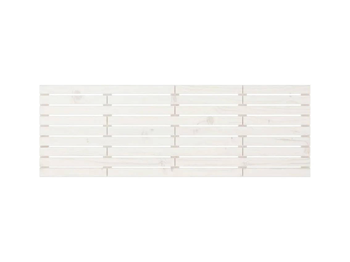 Tête de lit accessoire bois blanche 166 x 3 x 63 cm TDL0202707