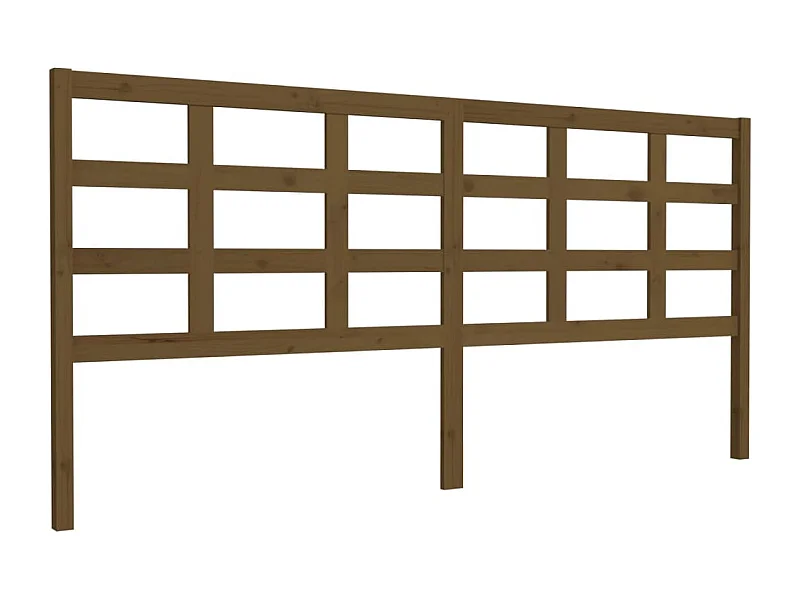 Tête de lit accessoire bois marron 205.5 x 4 x 100 cm TDL0202883