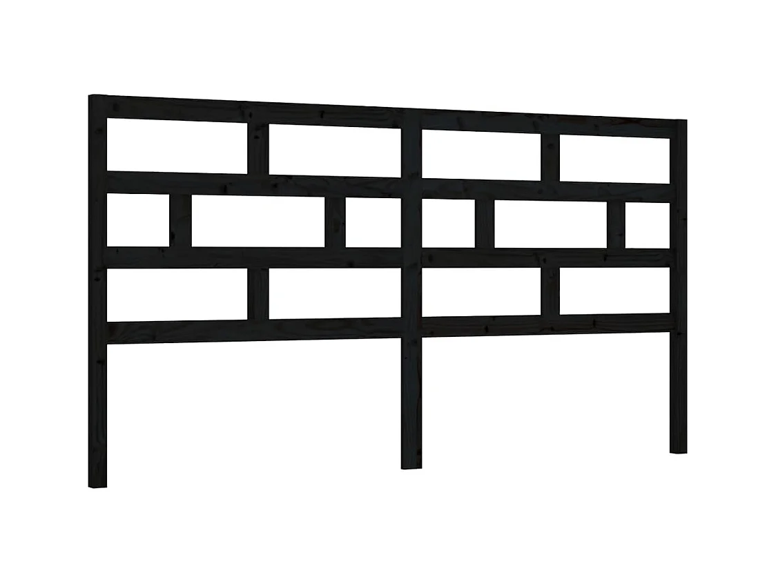 Tête de lit accessoire bois marron 186 x 4 x 100 cm TDL0202184