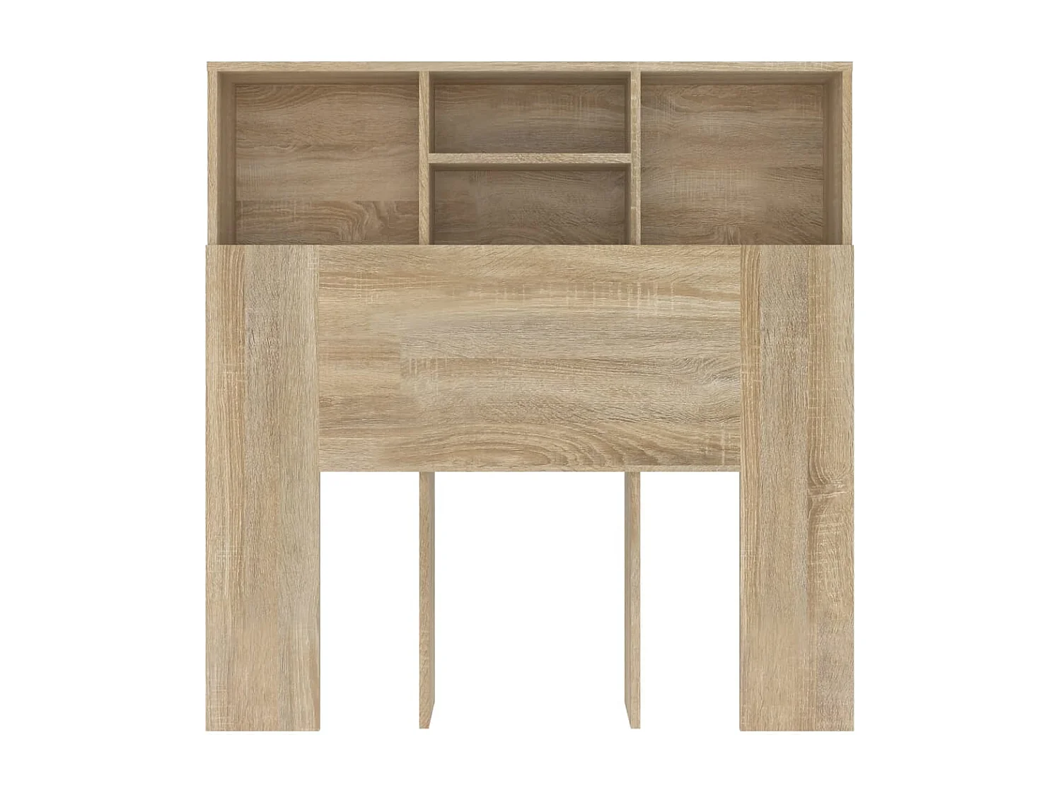 Tête de lit avec effet bois beige 100 x 19 x 103.5 cm TDL0200053