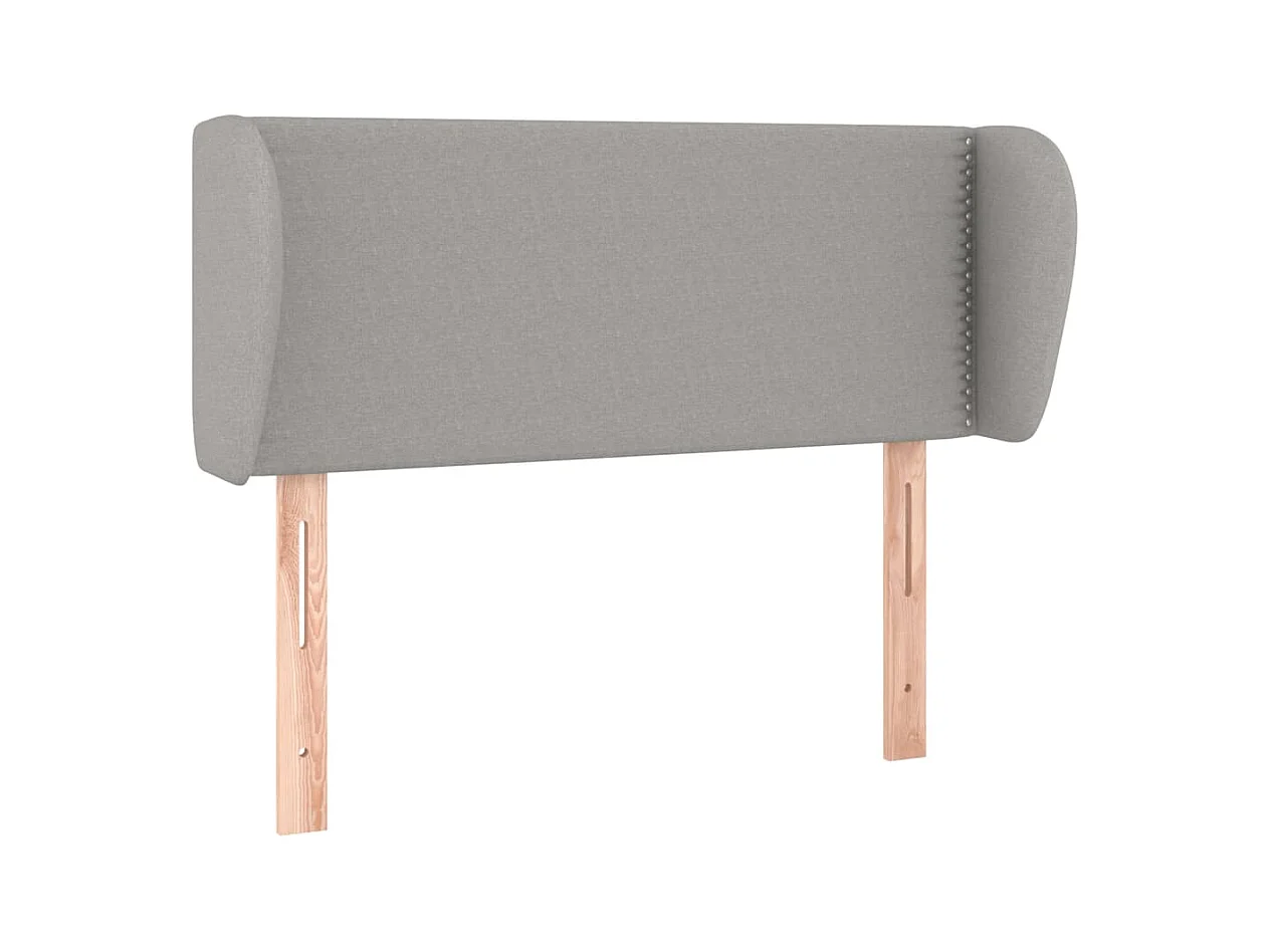 Tête de lit accessoire tissu grise 103 x 23 x 88 cm TDL0205283