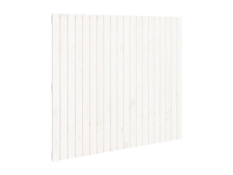 Tête de lit accessoire bois blanche 127.5 x 3 x 110 cm TDL0202731