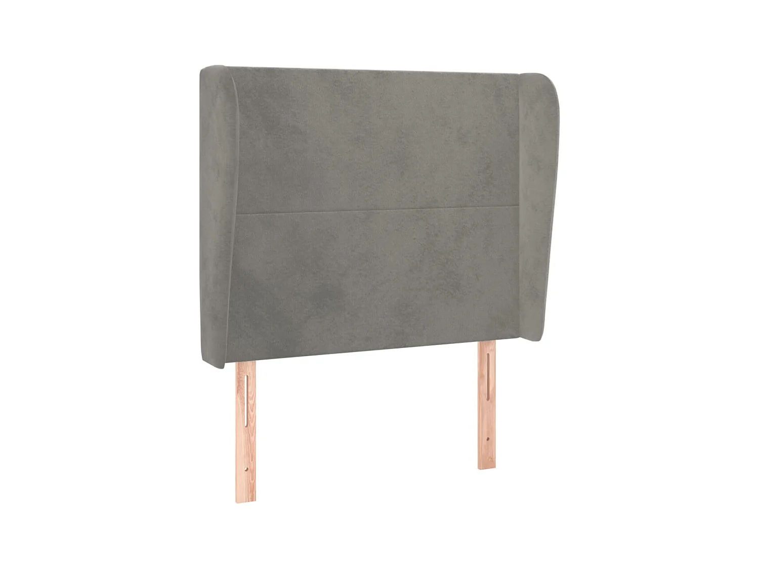 Tête de lit accessoire tissu grise 103 x 23 x 128 cm TDL0205289