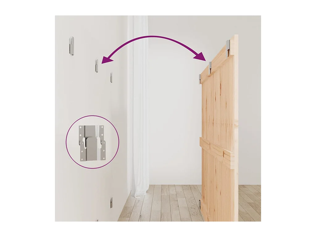 Tête de lit accessoire bois marron 147 x 3 x 90 cm TDL0202772