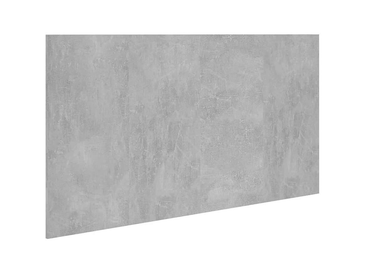 Tête de lit accessoire effet bois grise 160 x 1.5 x 80 cm TDL0203237