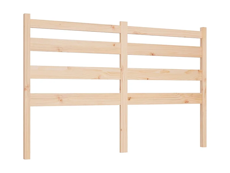 Tête de lit accessoire bois marron 126 x 4 x 100 cm TDL0206754