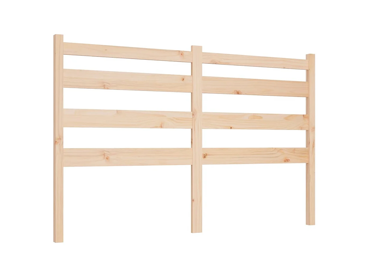 Tête de lit accessoire bois marron 126 x 4 x 100 cm TDL0206754