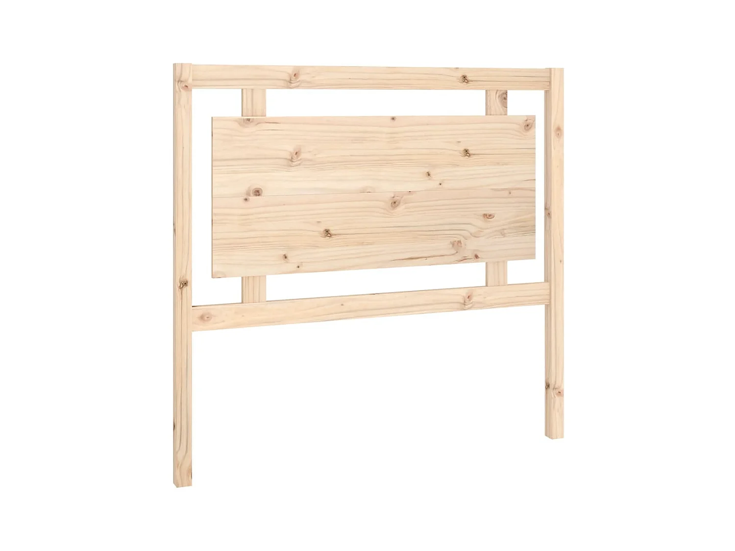 Tête de lit accessoire bois marron 105.5 x 4 x 100 cm TDL0206795