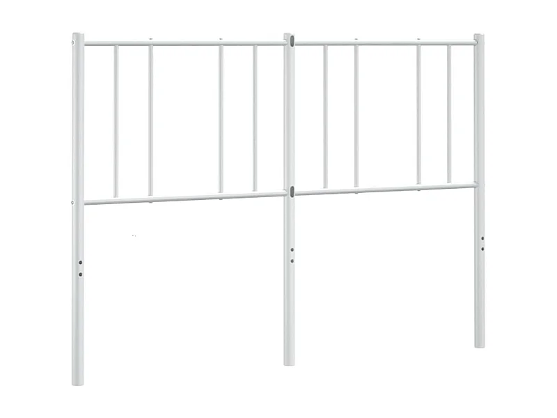 Tête de lit accessoire métal blanche 125 x 3 x 90 cm TDL0202483