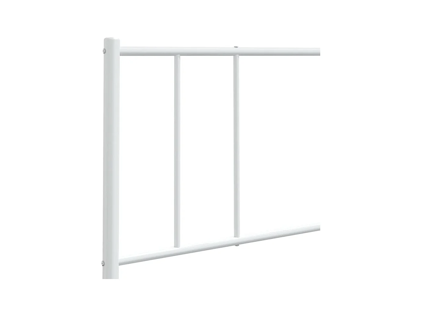 Tête de lit accessoire métal blanche 125 x 3 x 90 cm TDL0202483