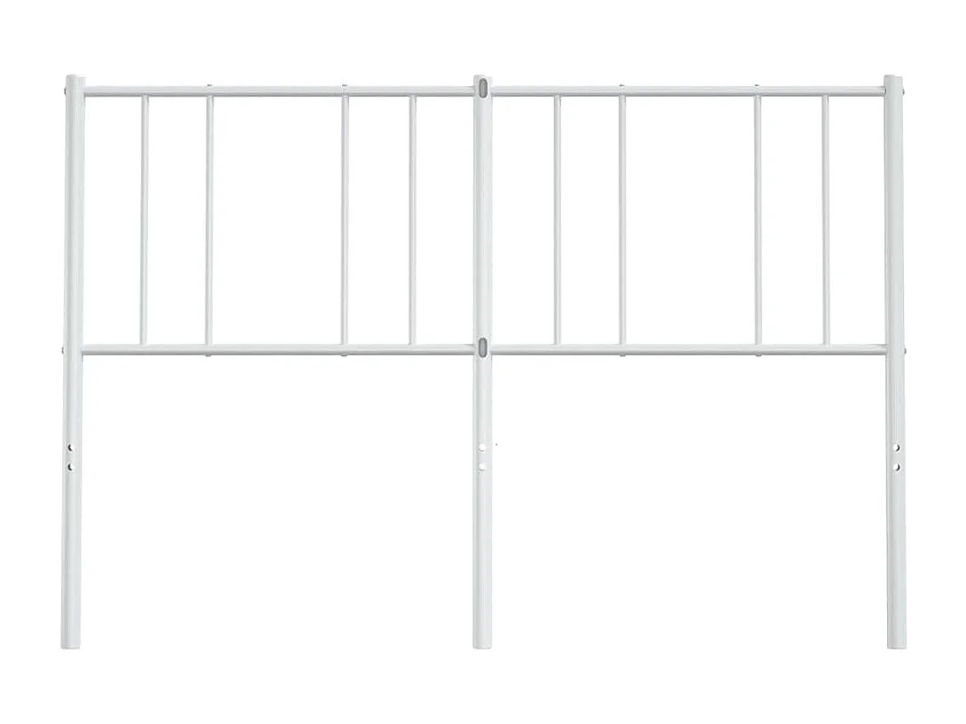 Tête de lit accessoire métal blanche 125 x 3 x 90 cm TDL0202483