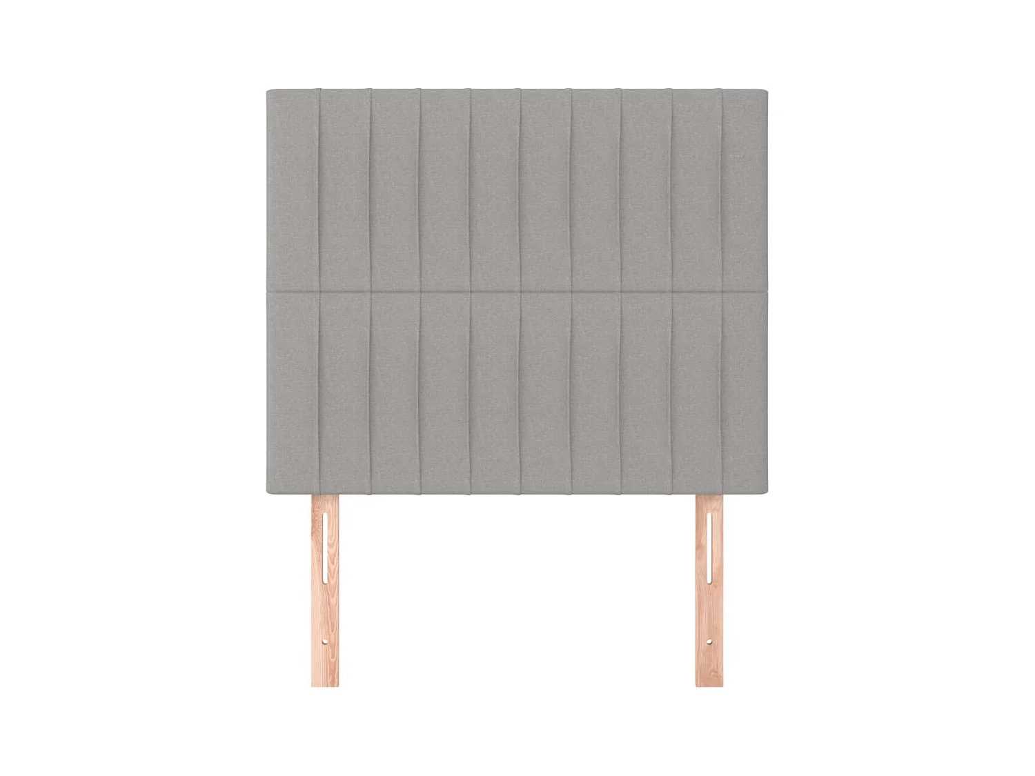 Tête de lit accessoire tissu grise 100 x 5 x 128 cm TDL0206453