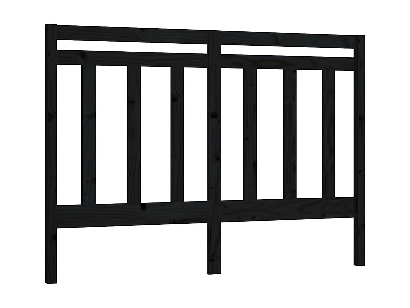 Tête de lit accessoire bois marron 126 x 4 x 100 cm TDL0202329