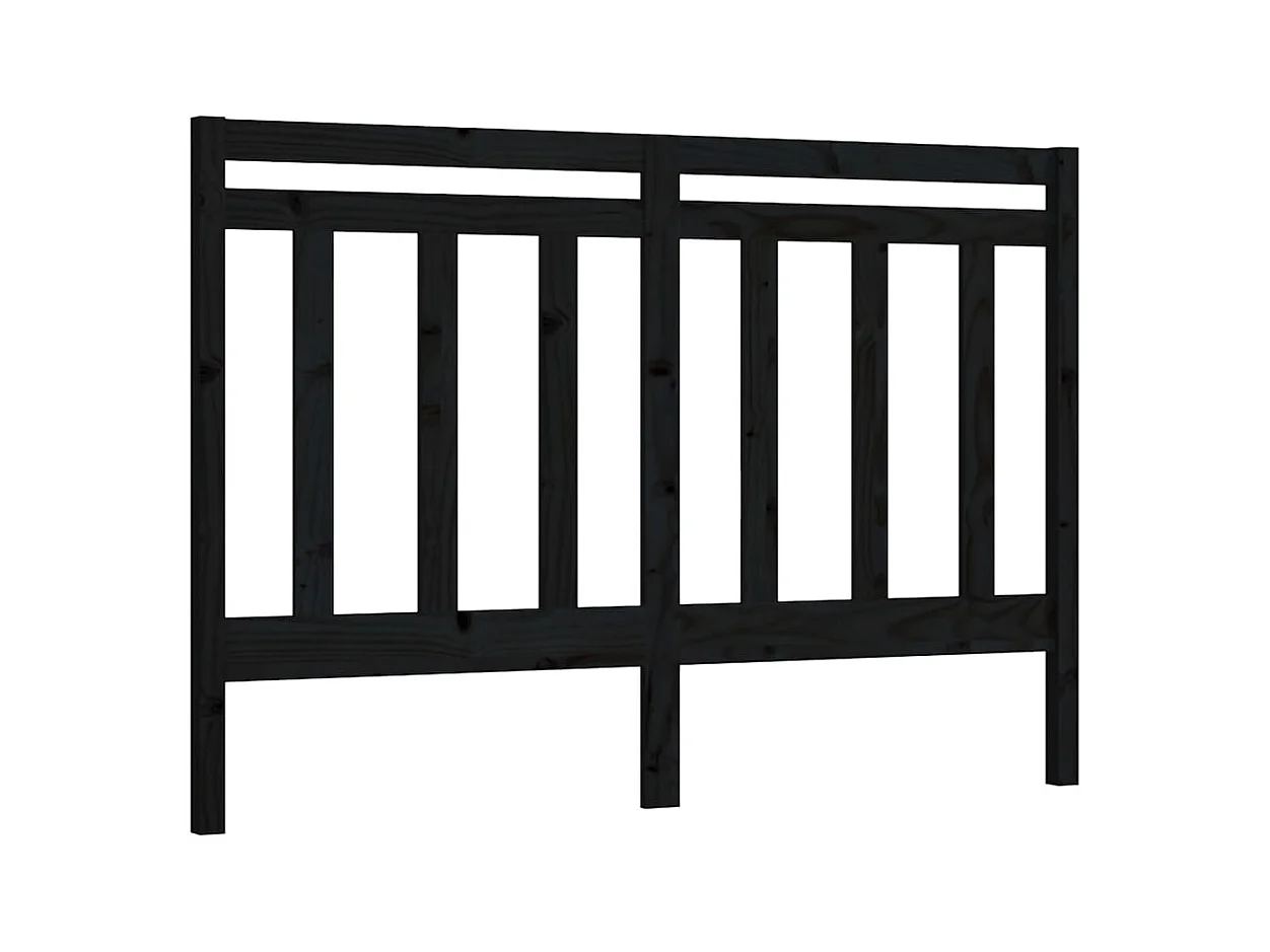 Tête de lit accessoire bois marron 126 x 4 x 100 cm TDL0202329