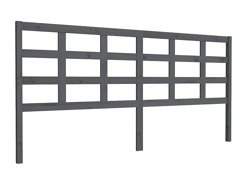 Tête de lit accessoire bois marron 205.5 x 4 x 100 cm TDL0203334