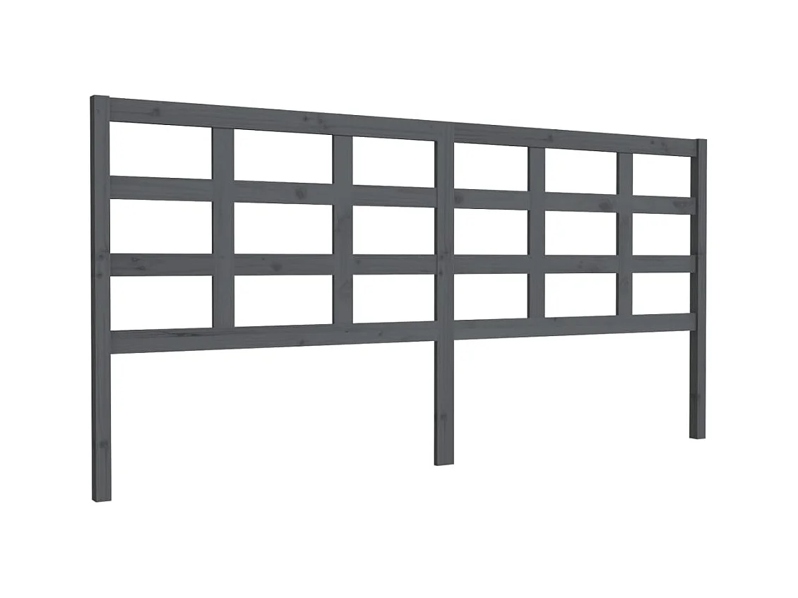 Tête de lit accessoire bois marron 205.5 x 4 x 100 cm TDL0203334