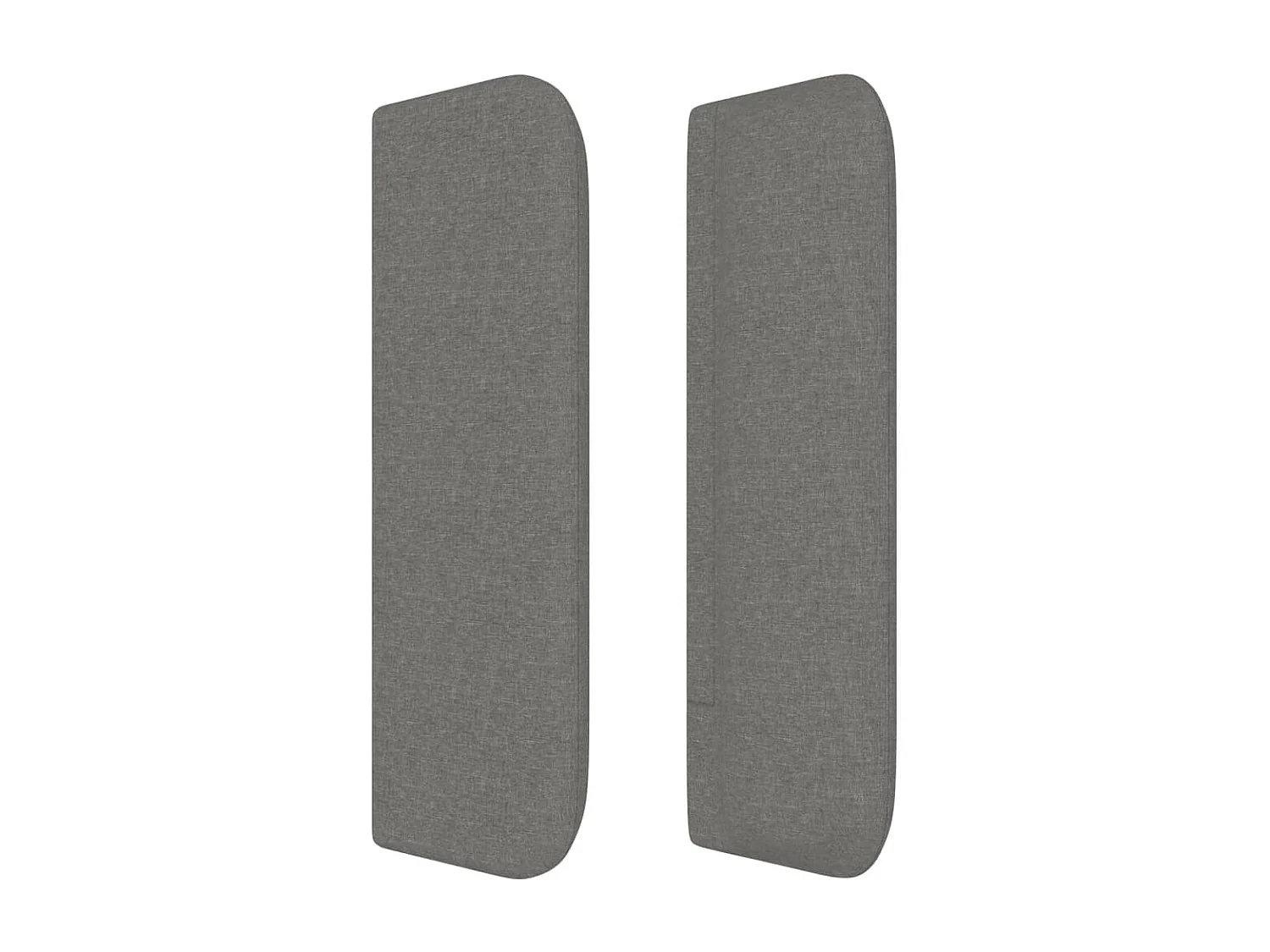 Tête de lit accessoire tissu grise 103 x 16 x 88 cm TDL0205063